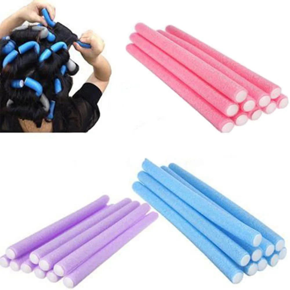 Colorful Sponge Curling Rods
