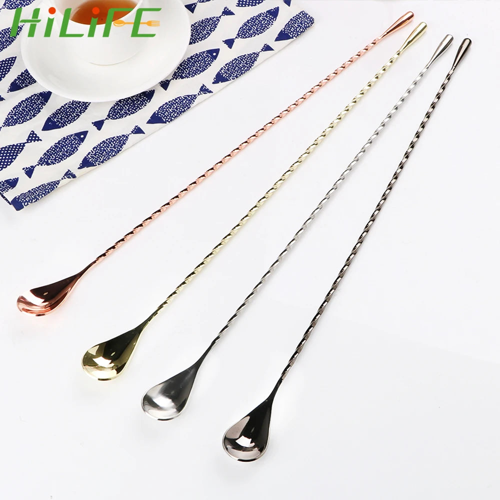 Stainless Steel Cocktail Stir Spoon