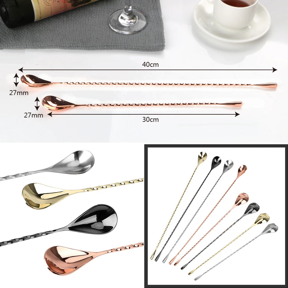Stainless Steel Cocktail Stir Spoon