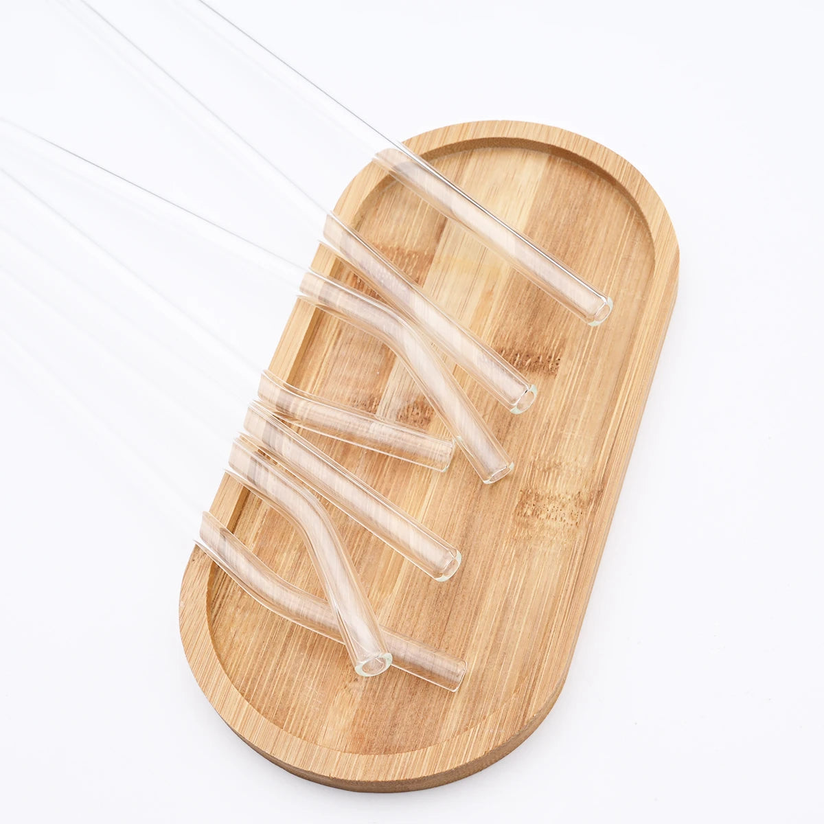 Reusable Glass Straw Set