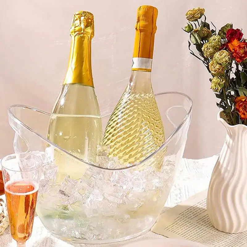 Wine Cooler Bucket with Scoops
