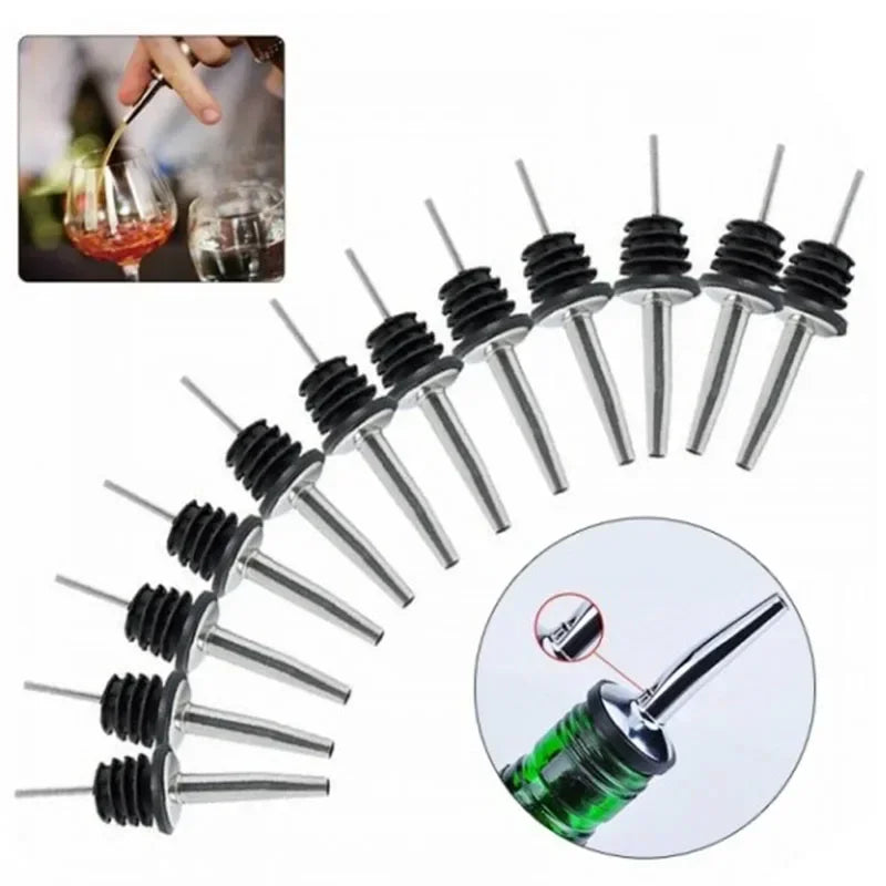 Stainless Steel Wine Pourer & Stopper