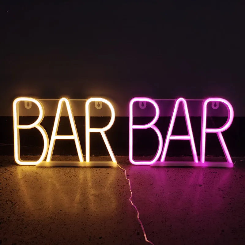 LED Neon Bar Sign