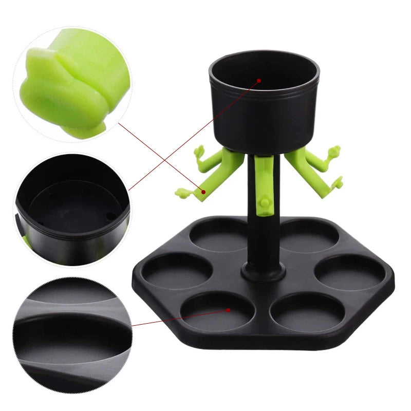 6 Shot Glass Dispenser Set
