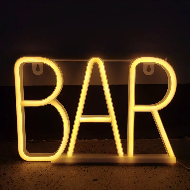 LED Neon Bar Sign