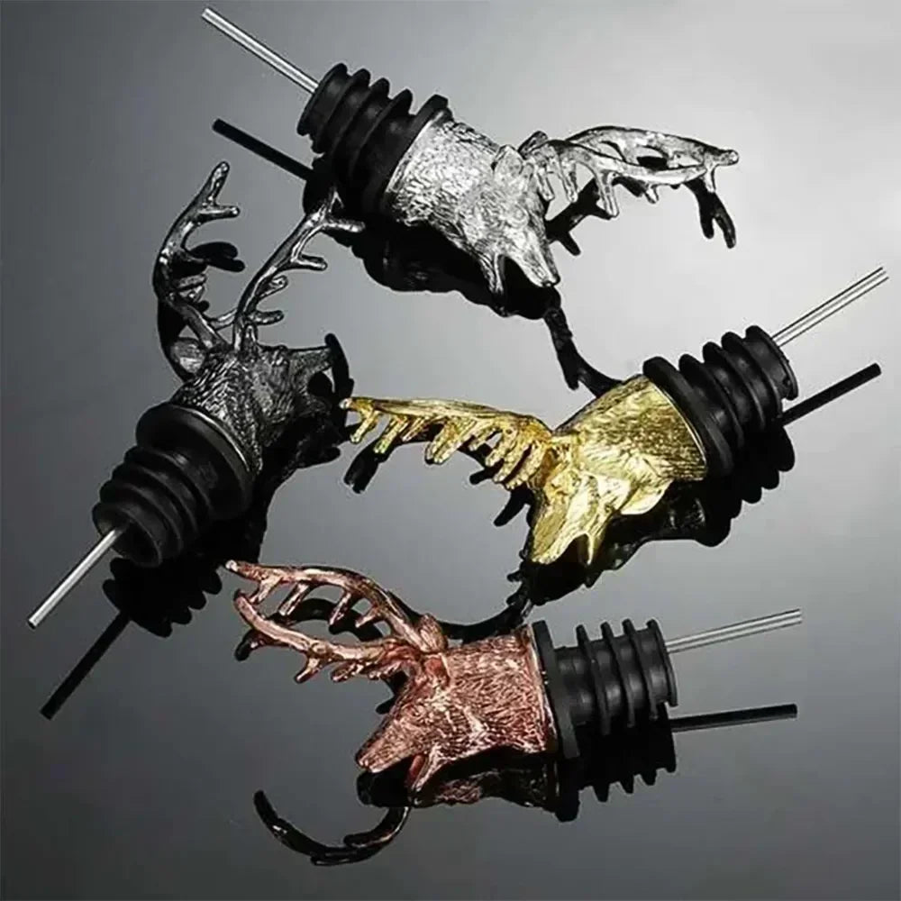 Deer Head Wine Pourer