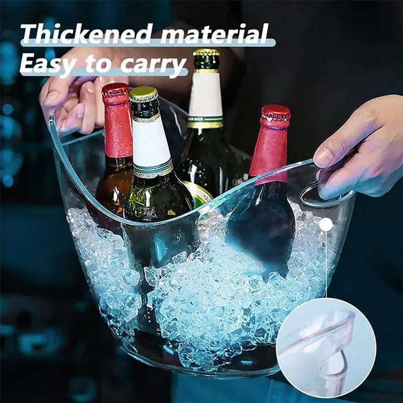 Wine Cooler Bucket with Scoops