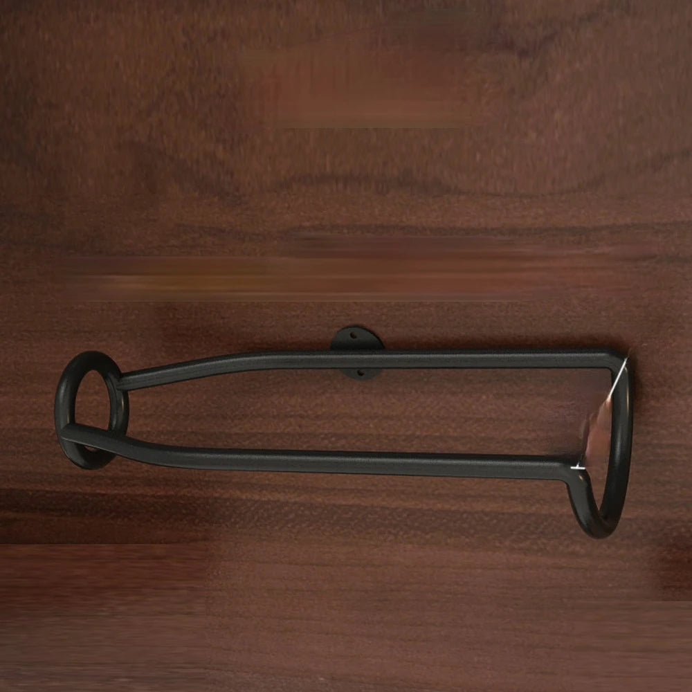 Wall-Mounted Wine Rack Holder