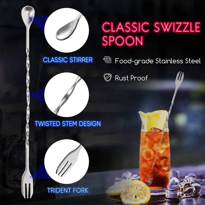 Stainless Steel Muddler Set