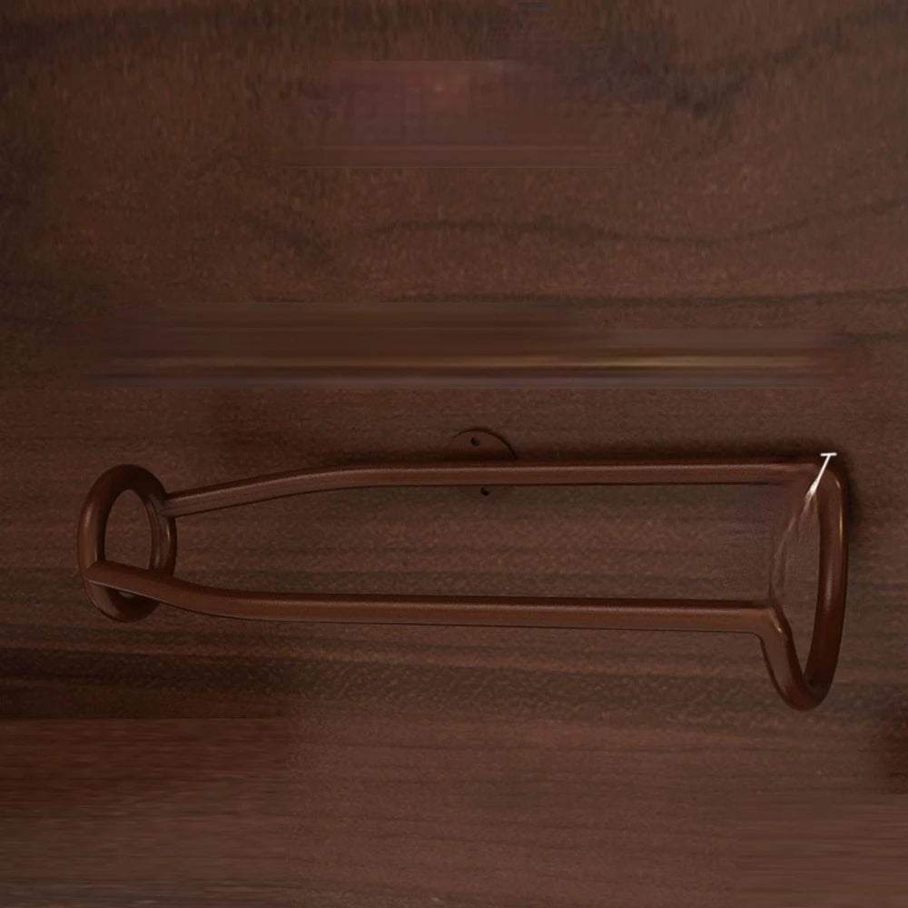 Wall-Mounted Wine Rack Holder