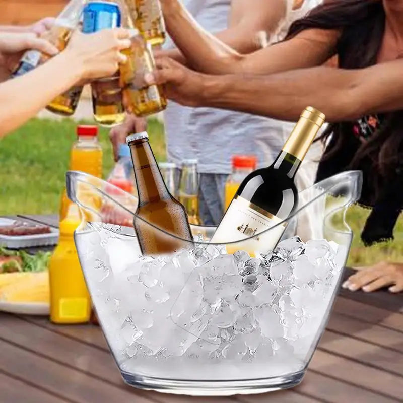 Wine Cooler Bucket with Scoops