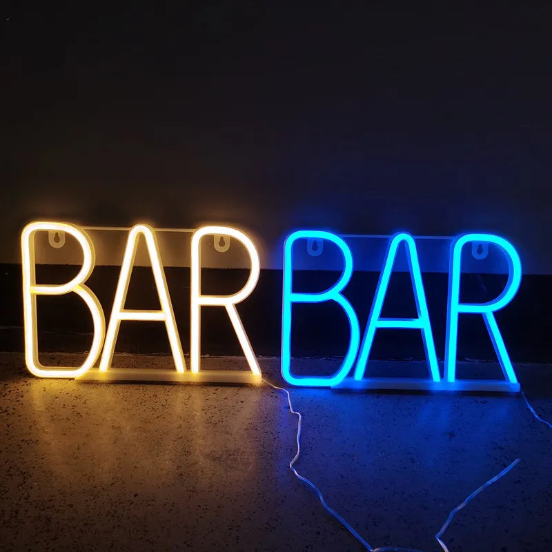 LED Neon Bar Sign